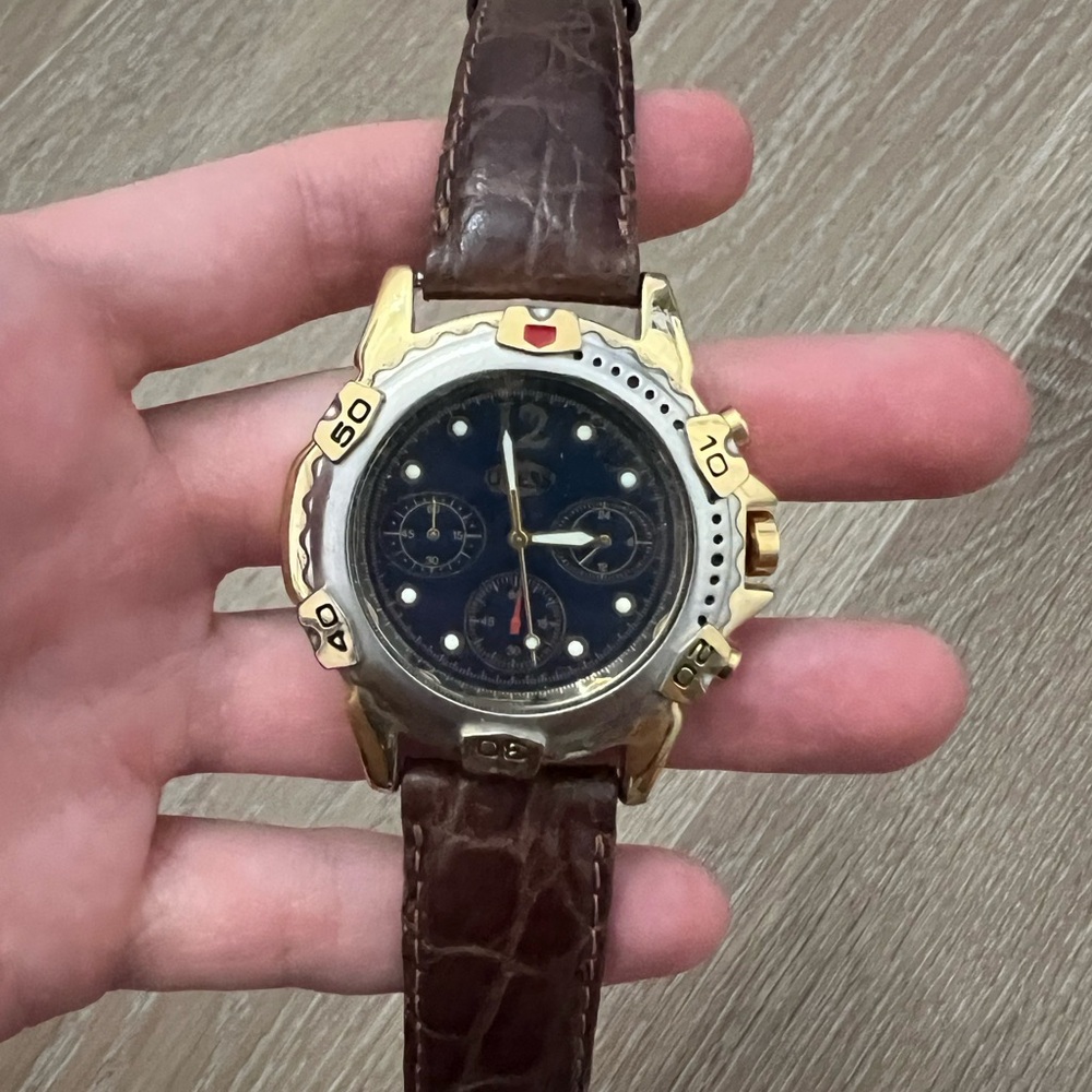 Guess Brown Leather Watch